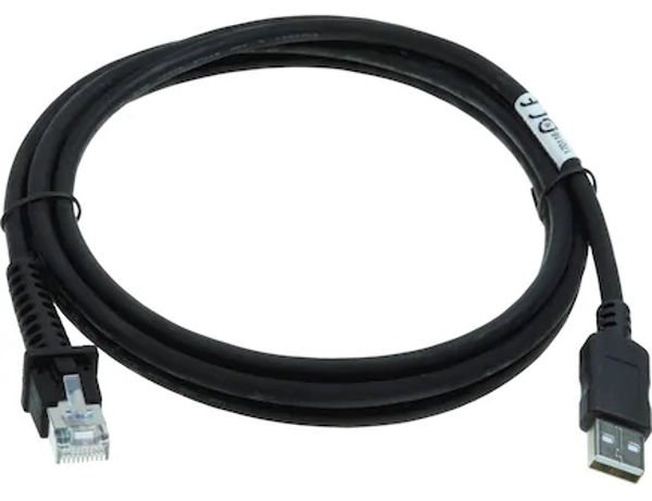 Picture of Datalogic Cable, USB, Type A, TPUW, Straight, 2M